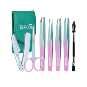 TsMADDTs 6 pcs Tweezers Set for Women