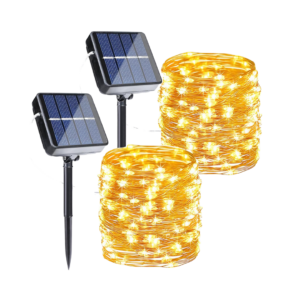 Joomer Solar Fairy Lights, 2-Pack Total 80FT