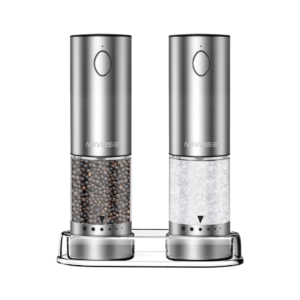 Newise Electric Salt and Pepper Grinder Set